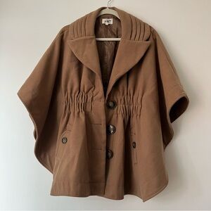 Camel Cape Coat